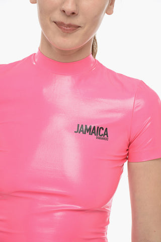 Stretch Jersey JAMAICA Sheath Dress with Zip