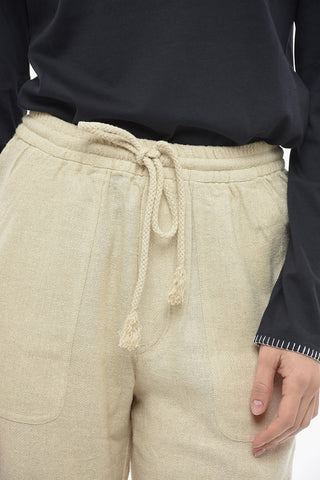Pantaloni In Seta VIAMAO Con Coulisse