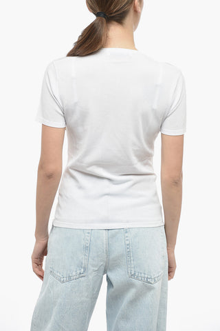 Viscose Blend Crewneck T-shirt