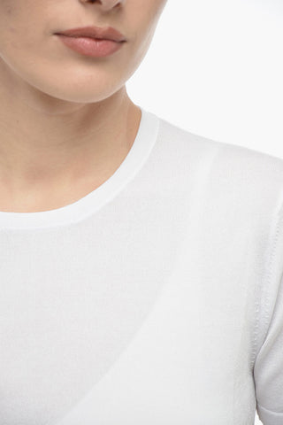 Viscose Blend Crewneck T-shirt