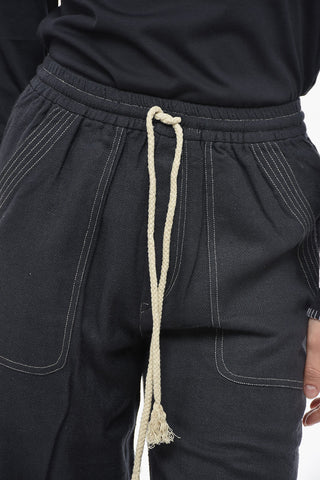 Silk VIAMAO Pants With Drawstring