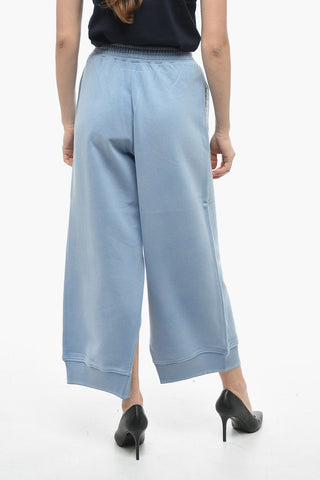 MM6 Brushed Cotton Swetpants with Opened Bottom