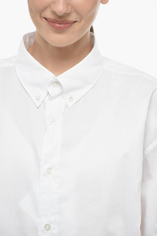 MM4 Cotton UNISEX Shirt with Button-down Collar