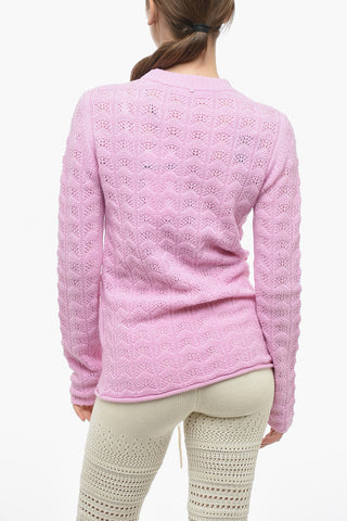 Cashmere Blend Crewneck Sweater
