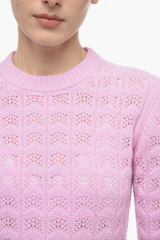 Cashmere Blend Crewneck Sweater