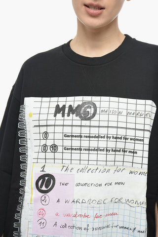 MM6 OVERSIZED FIT Vestito in Jersey con Stampa