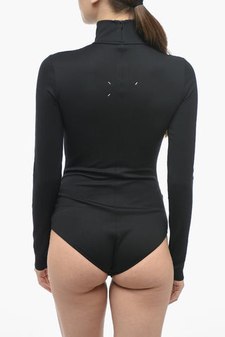 MM1 Body a Collo Alto con Zip Posteriore