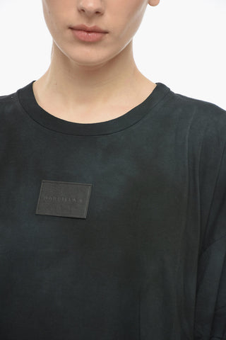 MM6 OVERSIZED FIT Jersey Tee-Dress with Flared Bottom