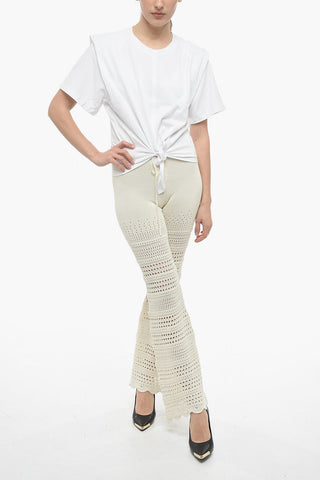 Short Slleved ZELIKIA T-shirt With Knot Detail
