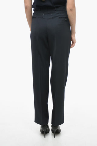MM1 Double-pleated UNISEX Virgin Wool Pants