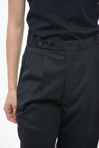 MM1 Double-pleated UNISEX Virgin Wool Pants
