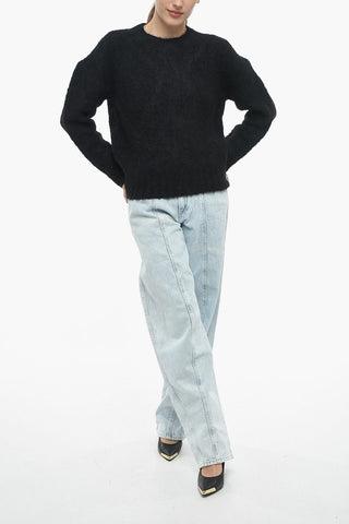 Alpaca Wool Crewneck Sweater