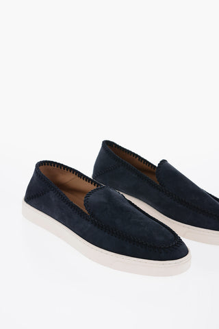 Sneakers Slip-on in Camoscio
