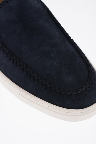 Sneakers Slip-on in Camoscio