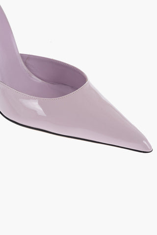 Patent Leather ELIZA DAWN Ankle Strap Pumps with Point Toe 10,5cm