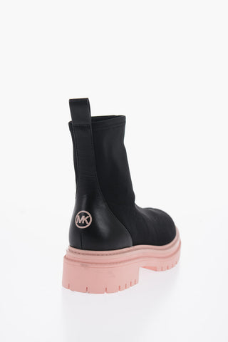 MICHAEL Stivaletti Sock COMET in Tessuto Tecnico con Suola Track 5cm