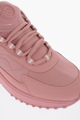 MICHAEL Solid Color THEO Low-Top Sneakers