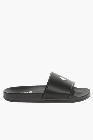 Solid Color COUNTY CROSS Slides with Contrasting Detail