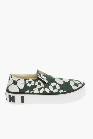 CARHARTT Floral-Printed Slip On Sneakers with Embossed Logo
