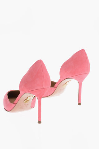 Suede UPTOWN Pumps with Stiletto Heel 8.5cm