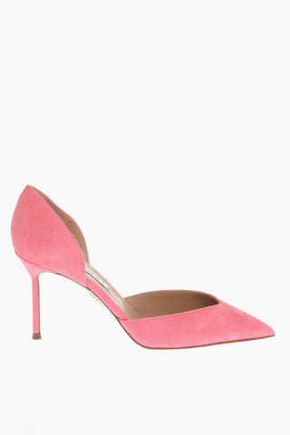 Suede UPTOWN Pumps with Stiletto Heel 8.5cm