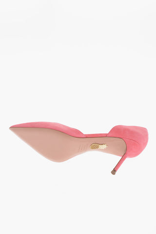 Suede UPTOWN Pumps with Stiletto Heel 8.5cm