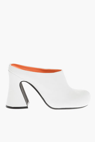 Sabot in Pelle con Tacco 10cm