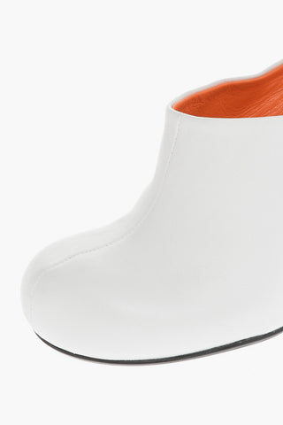 Sabot in Pelle con Tacco 10cm