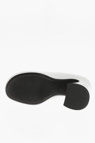 Sabot in Pelle con Tacco 10cm