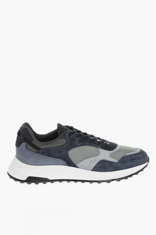 Two-Tone Suede and Mad HYPERLIGHT Low-Top Sneakers