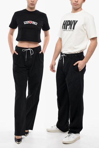 UNISEX MM1 High-waisted Pants with Front Pleats