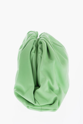 Leather BLOIS Pochette with Rouched Details