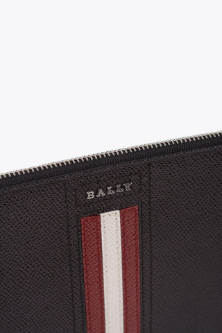 Saffiano Leather THALDEN Bag with Striped Front Detail