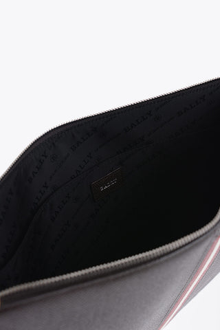 Saffiano Leather THALDEN Bag with Striped Front Detail