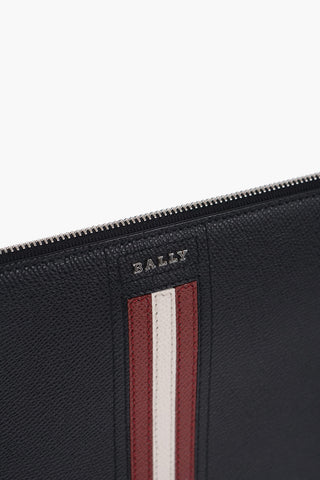 Saffiano Leather THALDEN Bag with Striped Front Detail