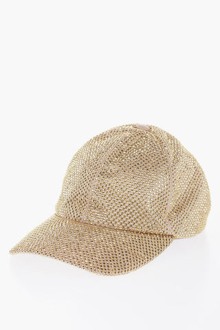 Rhinestone Embellished Baseball Cap