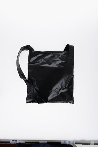 GARAVANI VLTN Patent Leather Shoulder Bag wit Double Handle