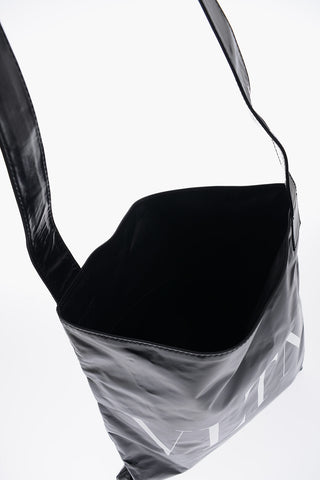 GARAVANI VLTN Patent Leather Shoulder Bag wit Double Handle