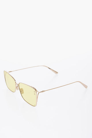 Squared MISSDIOR Sunglasses with Golden-Frame