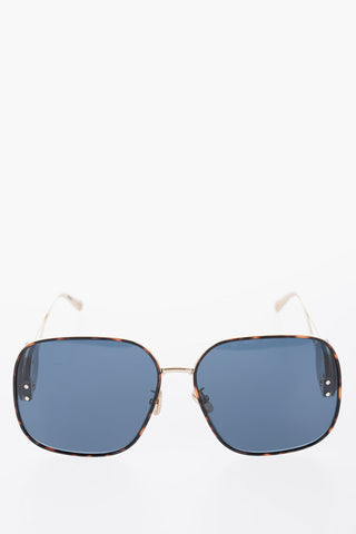 tortoiseshell DIOR BOBBY Oversized Sunglasses