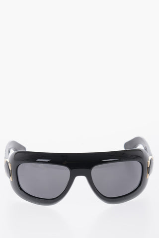 Mask LADY Sunglasses With Cannage Motif On The Temple