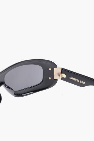 Mask LADY Sunglasses With Cannage Motif On The Temple