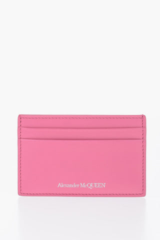 Solid Color Leather Card Holder