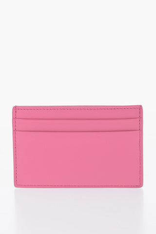 Solid Color Leather Card Holder