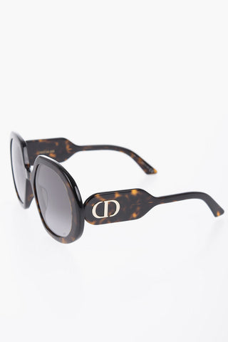 tortoiseshell DIOR BOBBY Oversized Sunglasses