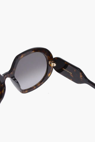 tortoiseshell DIOR BOBBY Oversized Sunglasses