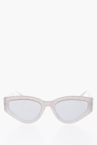 Occhiali da Sole Cat Eye Abbelliti da strass