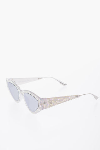 Occhiali da Sole Cat Eye Abbelliti da strass
