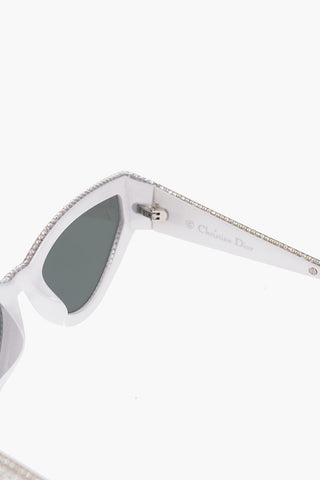 Occhiali da Sole Cat Eye Abbelliti da strass
