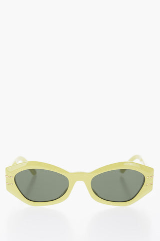 Solid Color DIOR SIGNATURE Ovale-Frame Sunglasses